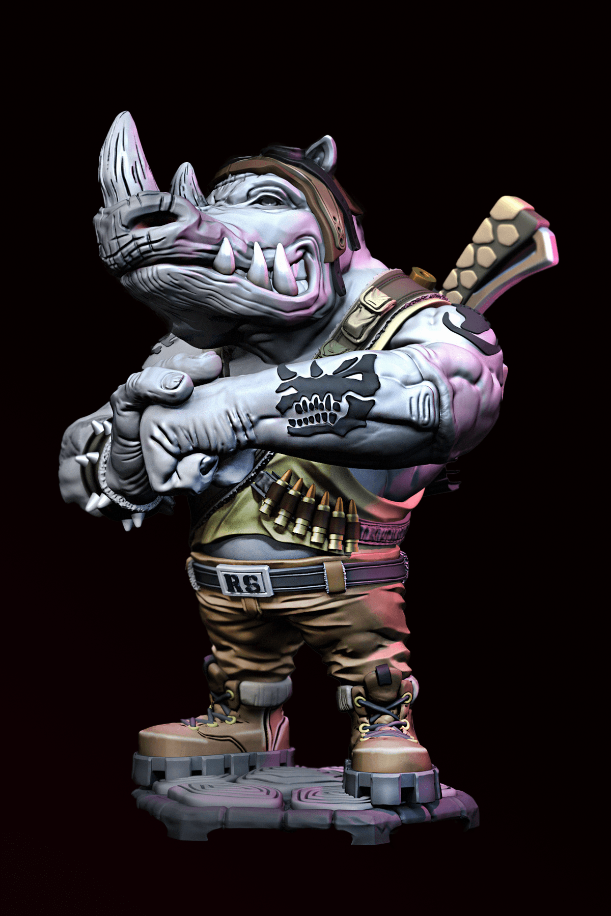 Rocksteady 1 T.M.N.T Rocksteady 1 T.M.N.T