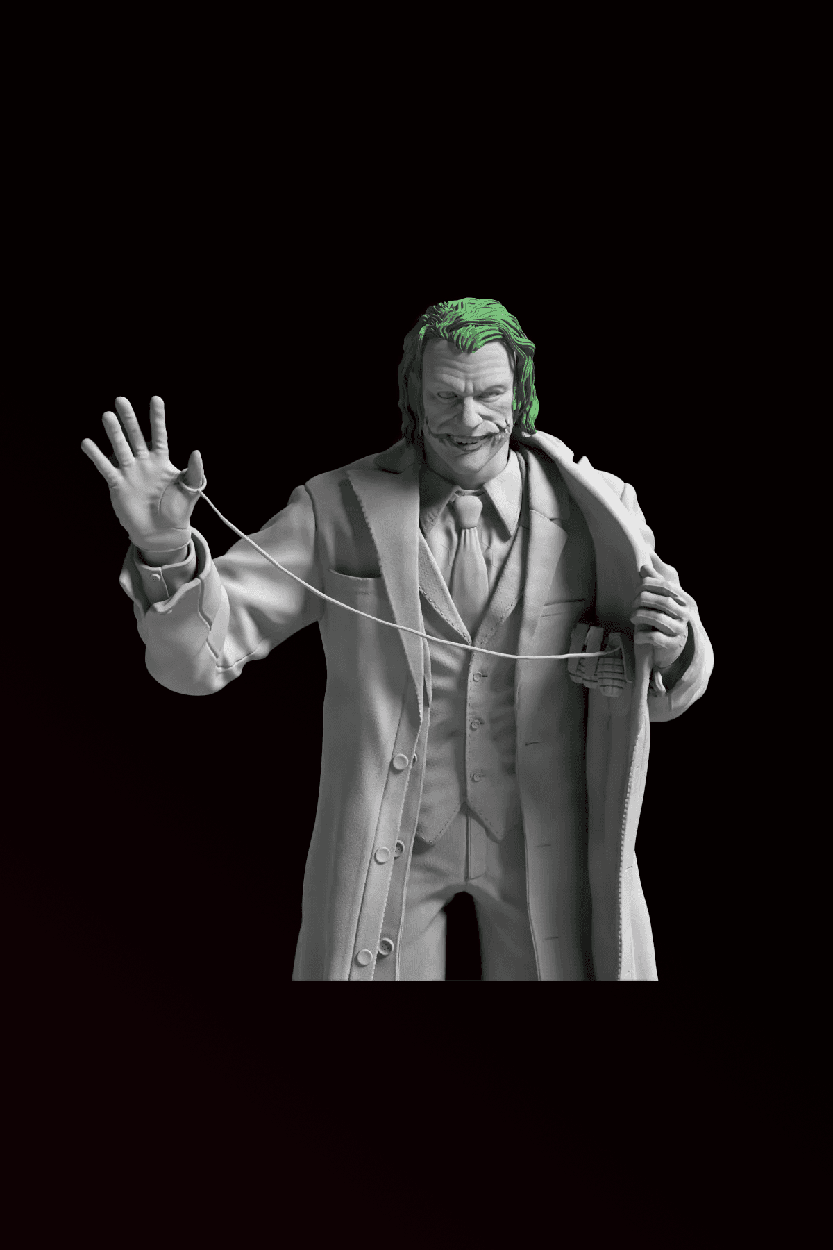 Kara Şövalye Ledger Şakacı Joker