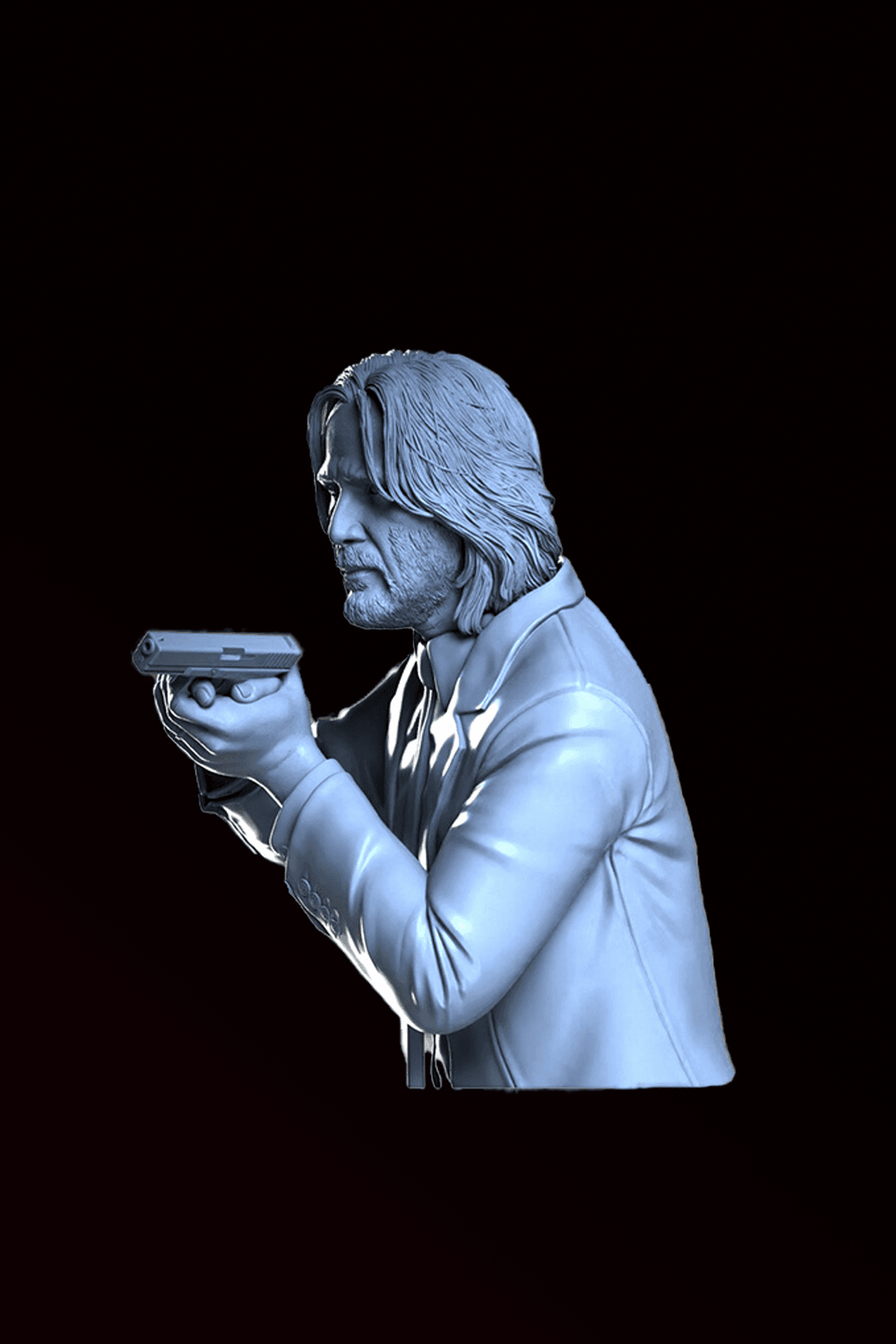 John Wick Büst