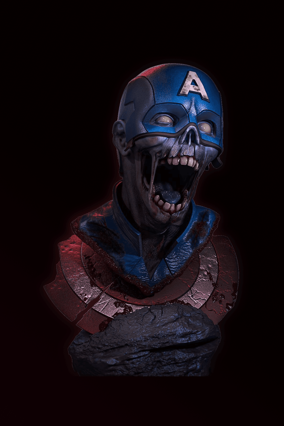 Zombie Kaptan Amerika