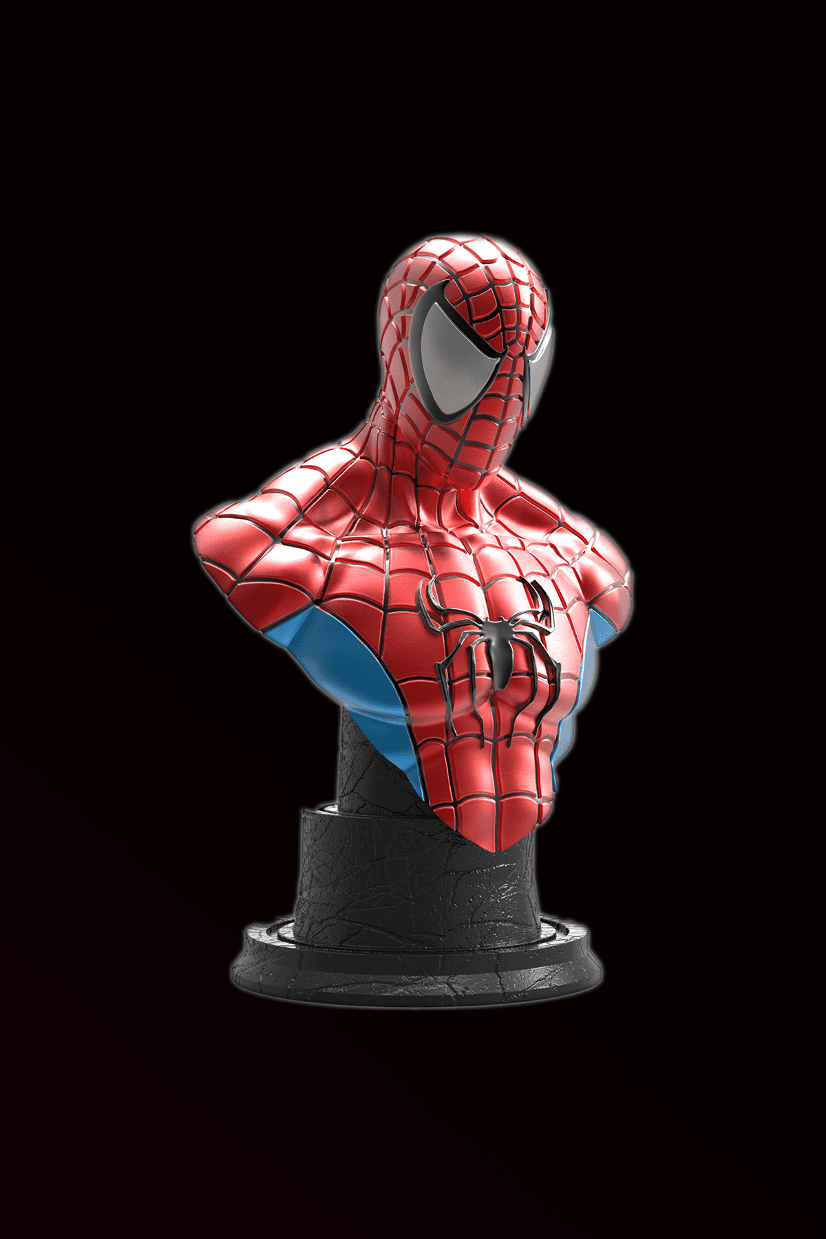 Spider Çizgi Film Büst Spider Çizgi Film Büst