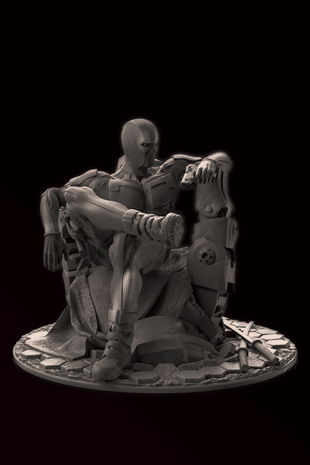 Oturan Deadpool Oturan Deadpool