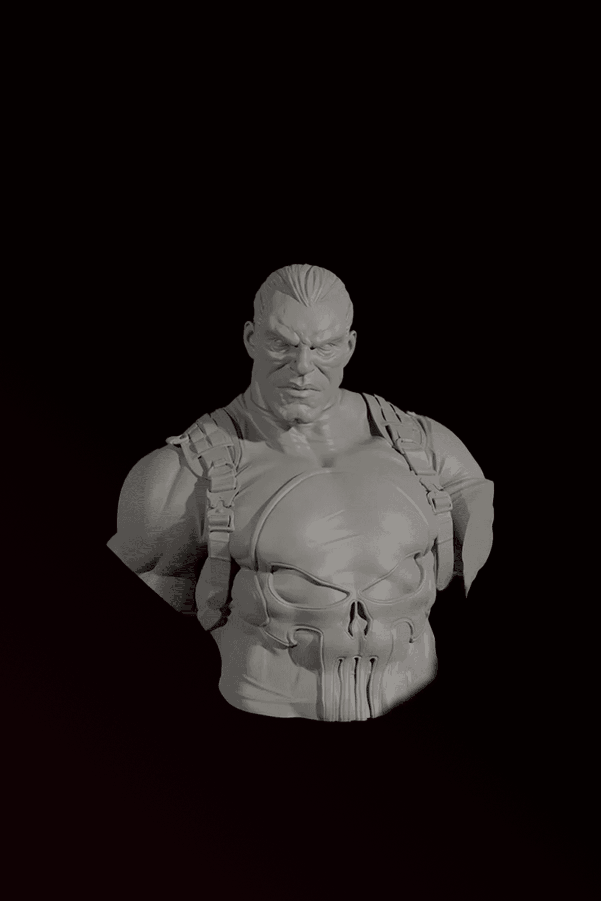 Punisher Çizgi Film Büst