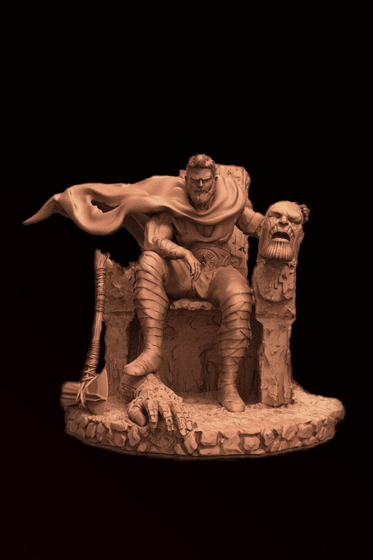 Thor End Game Thanos Final