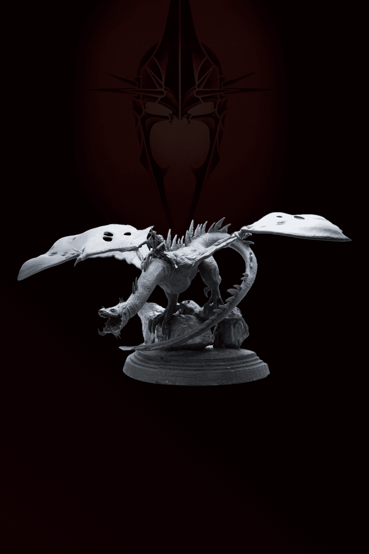 Witch King Fellbeast Diaroma - LOTR