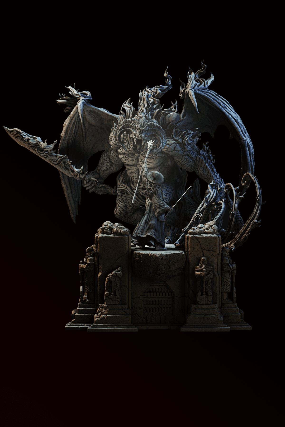 Balrog vs Gandalf Diaroma - LOTR 1 Balrog vs Gandalf Diaroma - LOTR 1