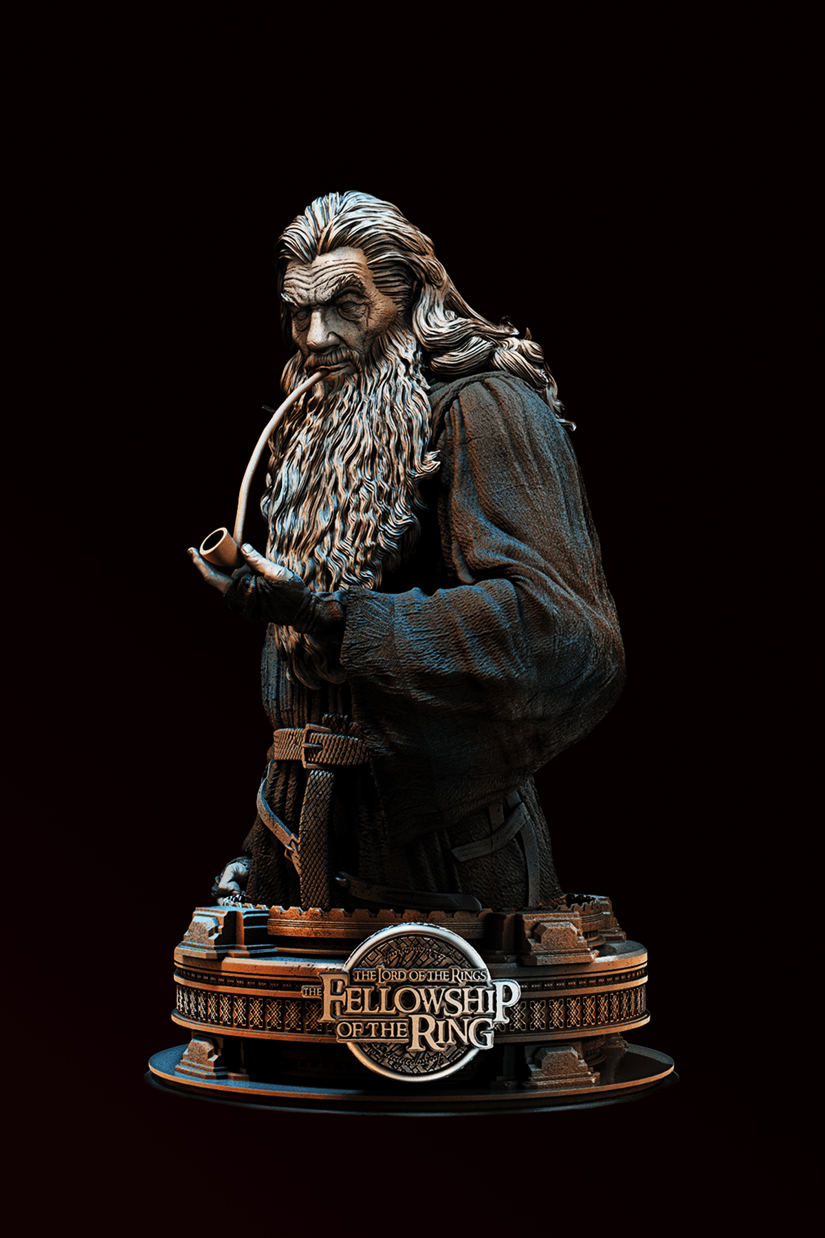 Gri Gandalf Büst 1 - LOTR - Hobbit