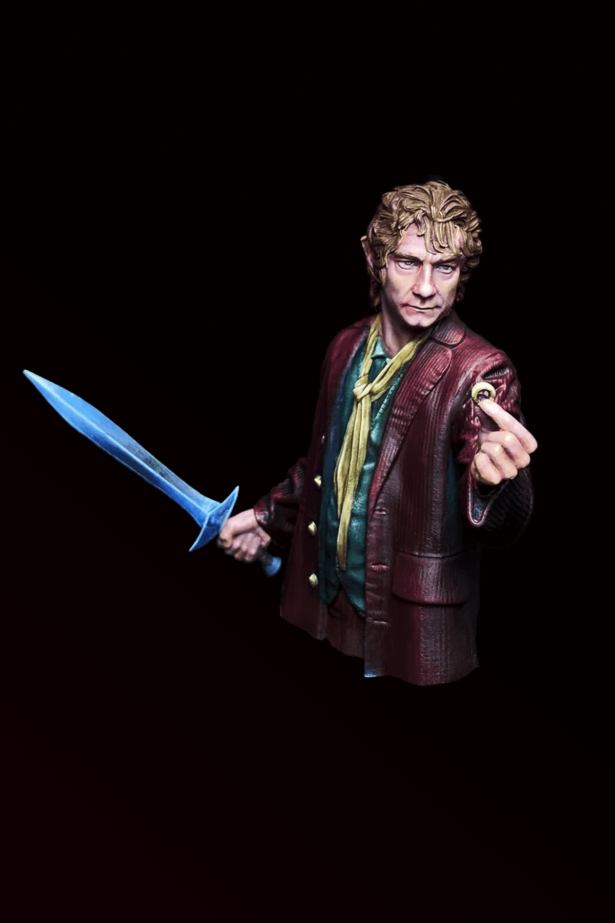 Tek Yüzük ile Bilbo Baggins Büst - Hobbit