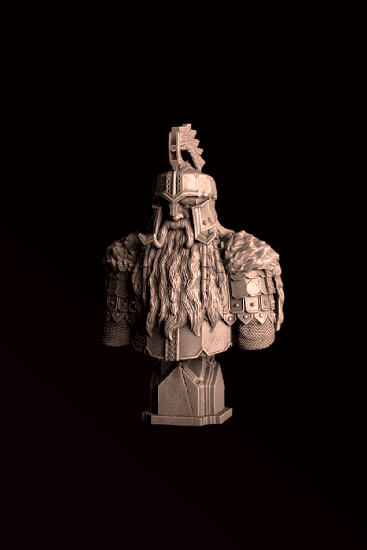 Dain Demirayak Büst - Hobbit