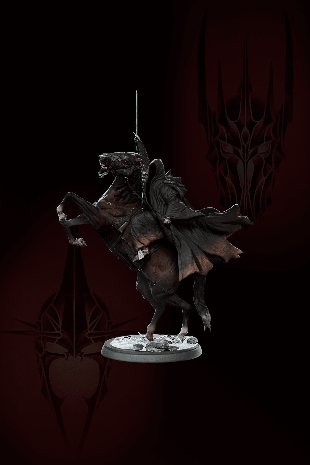 Khamul Nazgul Tayfı Atlı Diaroma - LOTR