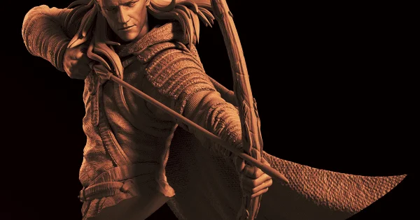 Legolas Büst 1 - LOTR - Hobbit