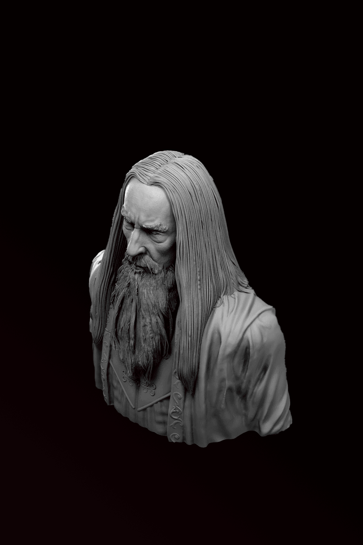 Saruman Büst - Hobbit - LOTR