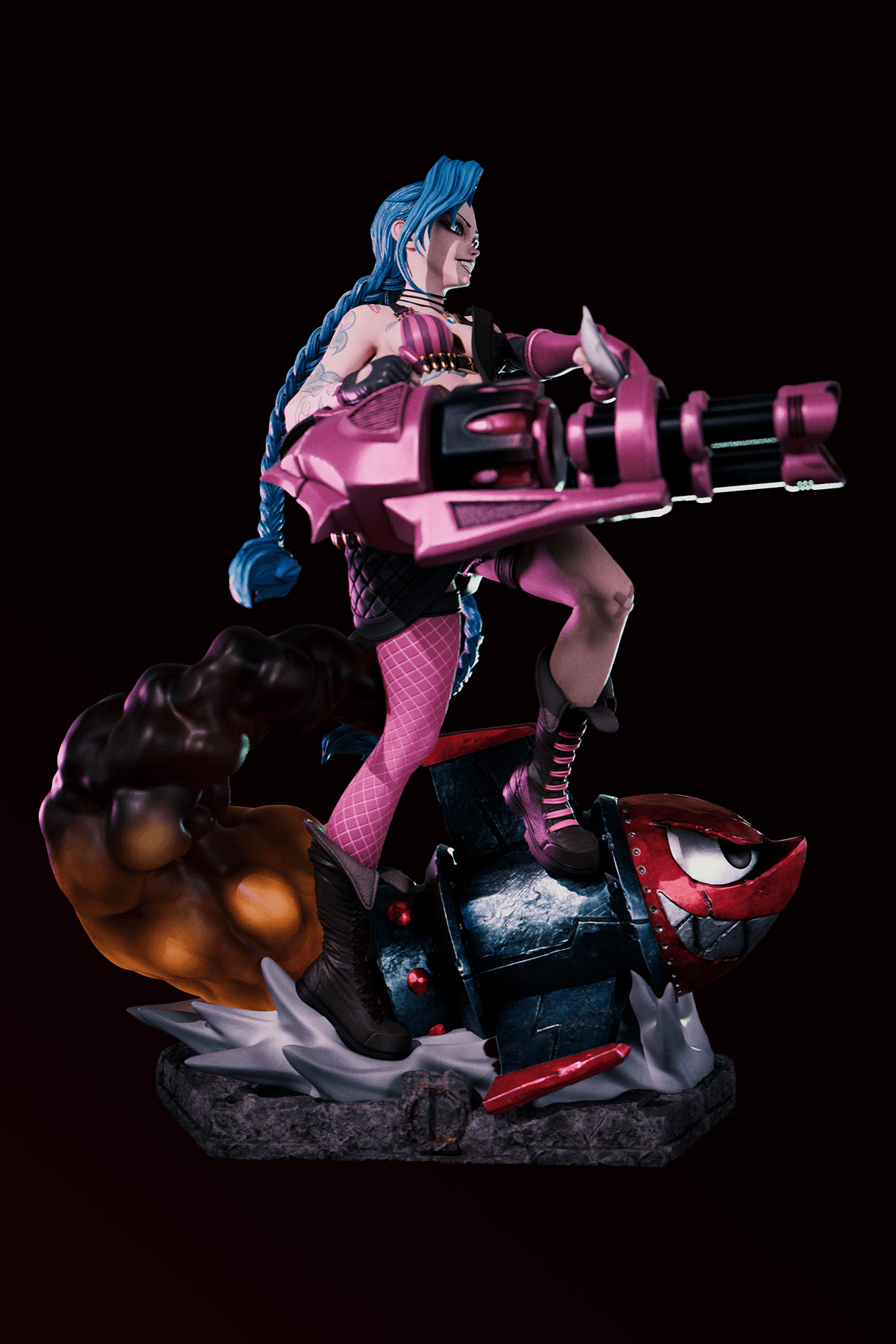 Jinx Diaroma 1 - League of Legends Jinx Diaroma 1 - League of Legends