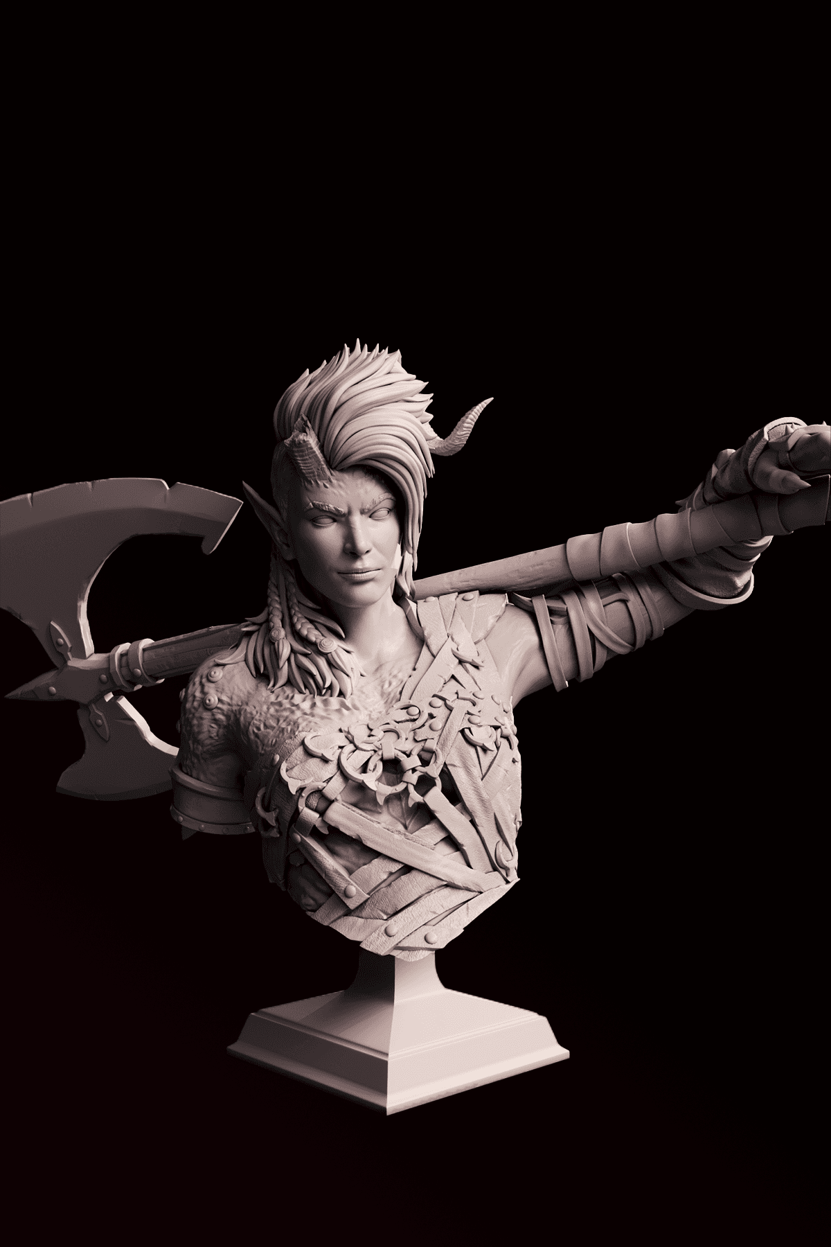 Karlach Büst - Baldur's Gate's
