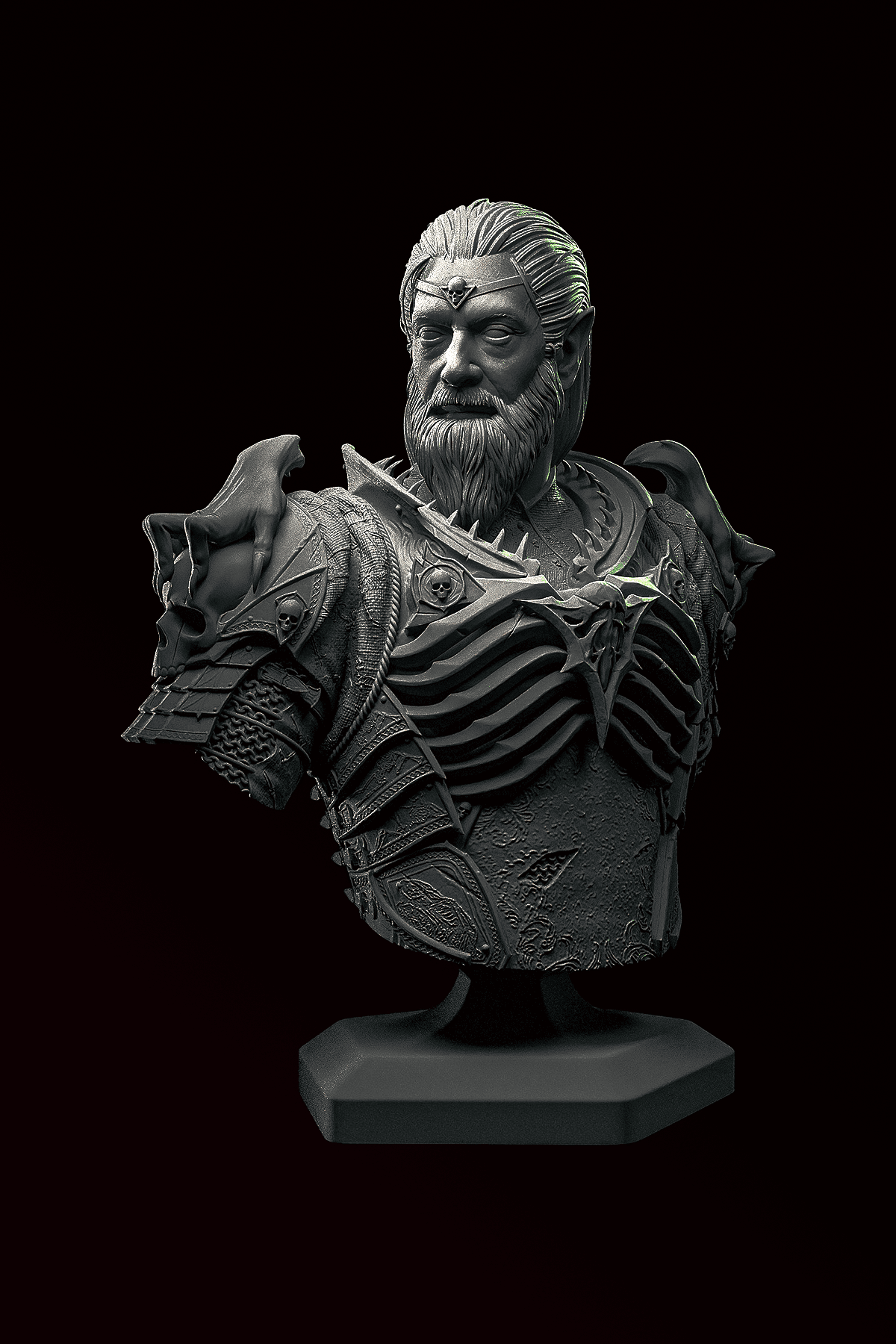 Ketheric Thorm Büst - Baldur's Gate's