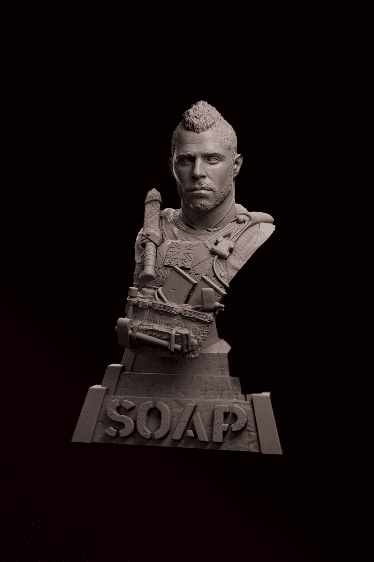 Call of Duty - Soap Büst