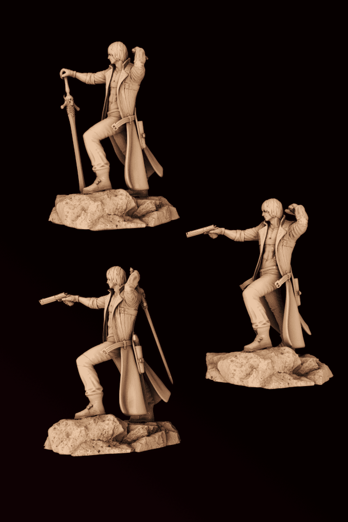 Devil May Cry - Dante 3'lü Set