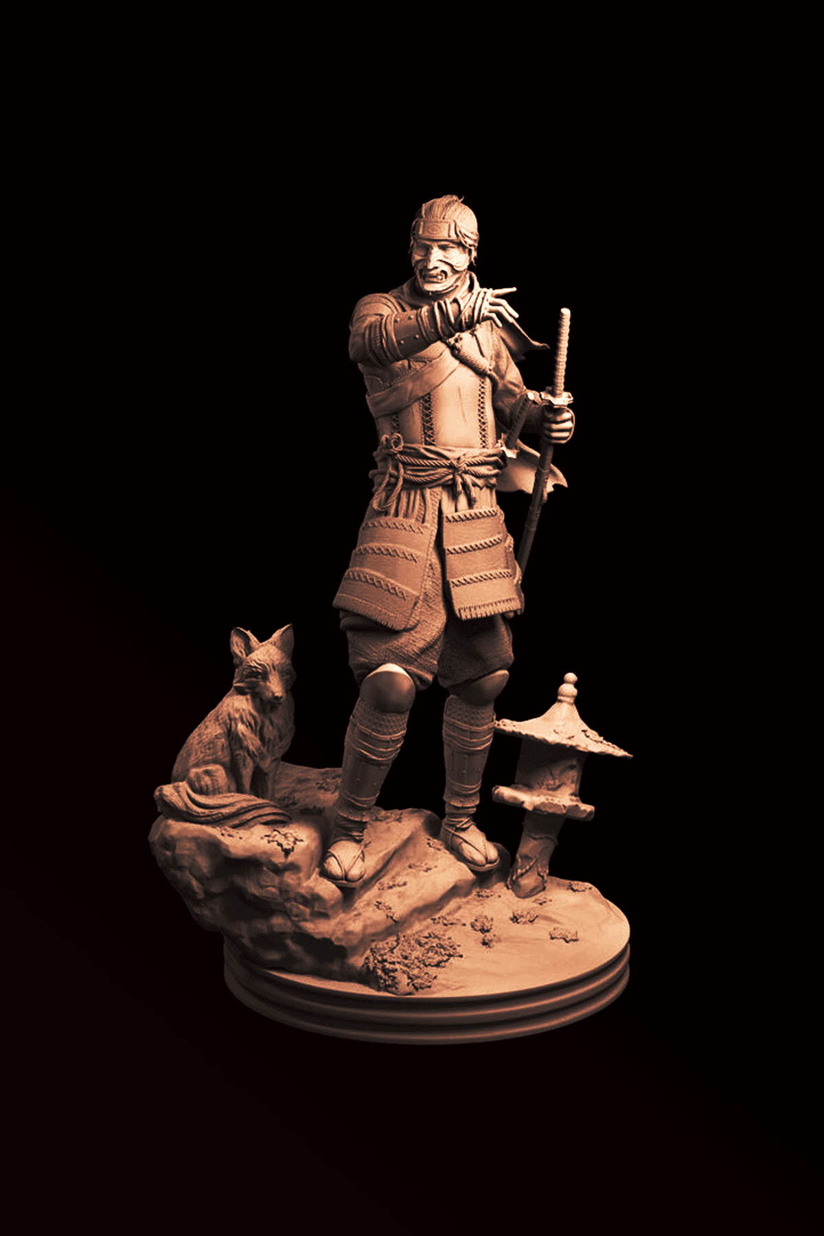 Ghost of Tsushima - Jin Sakai Diaroma