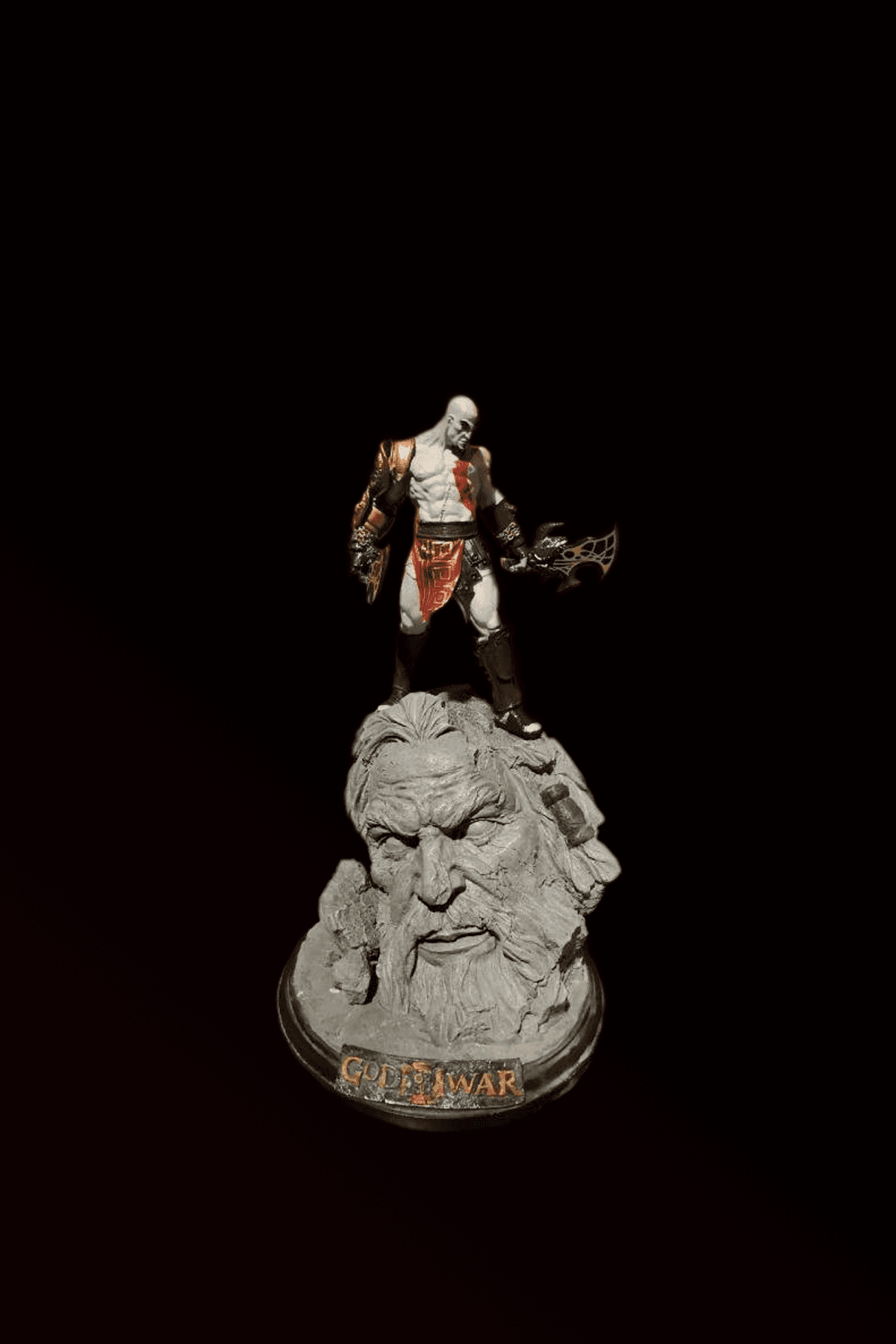 God of War - Kratos Zeus Diaroma