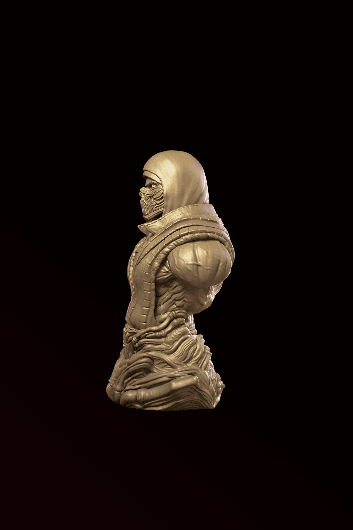 Scorpion Büst - Mortal Kombat Scorpion Büst - Mortal Kombat