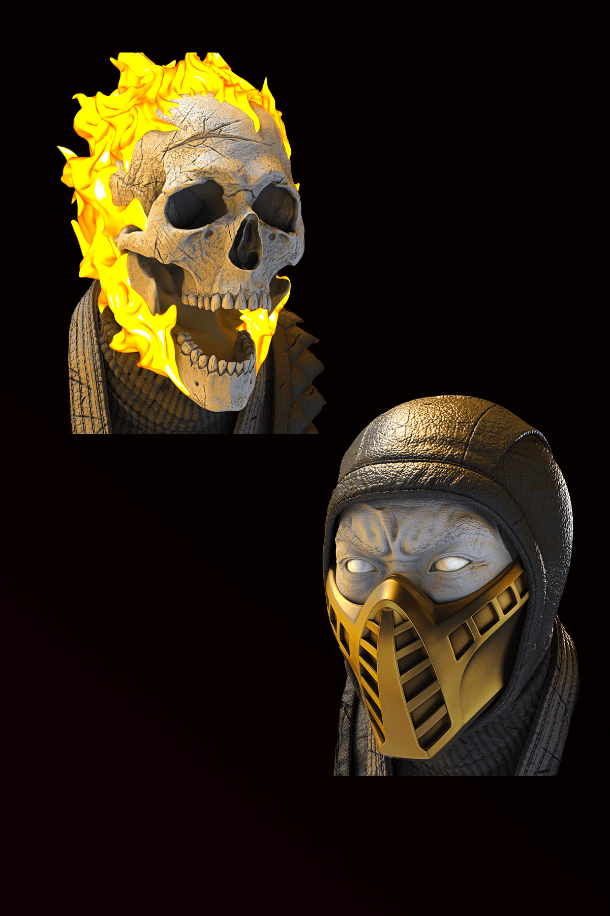 Scorpion Diaroma- Mortal Kombat Scorpion Diaroma- Mortal Kombat