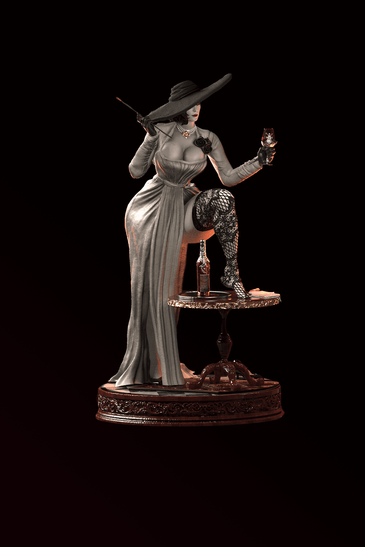 Lady Dimitrescu Diaroma - Resident Evil