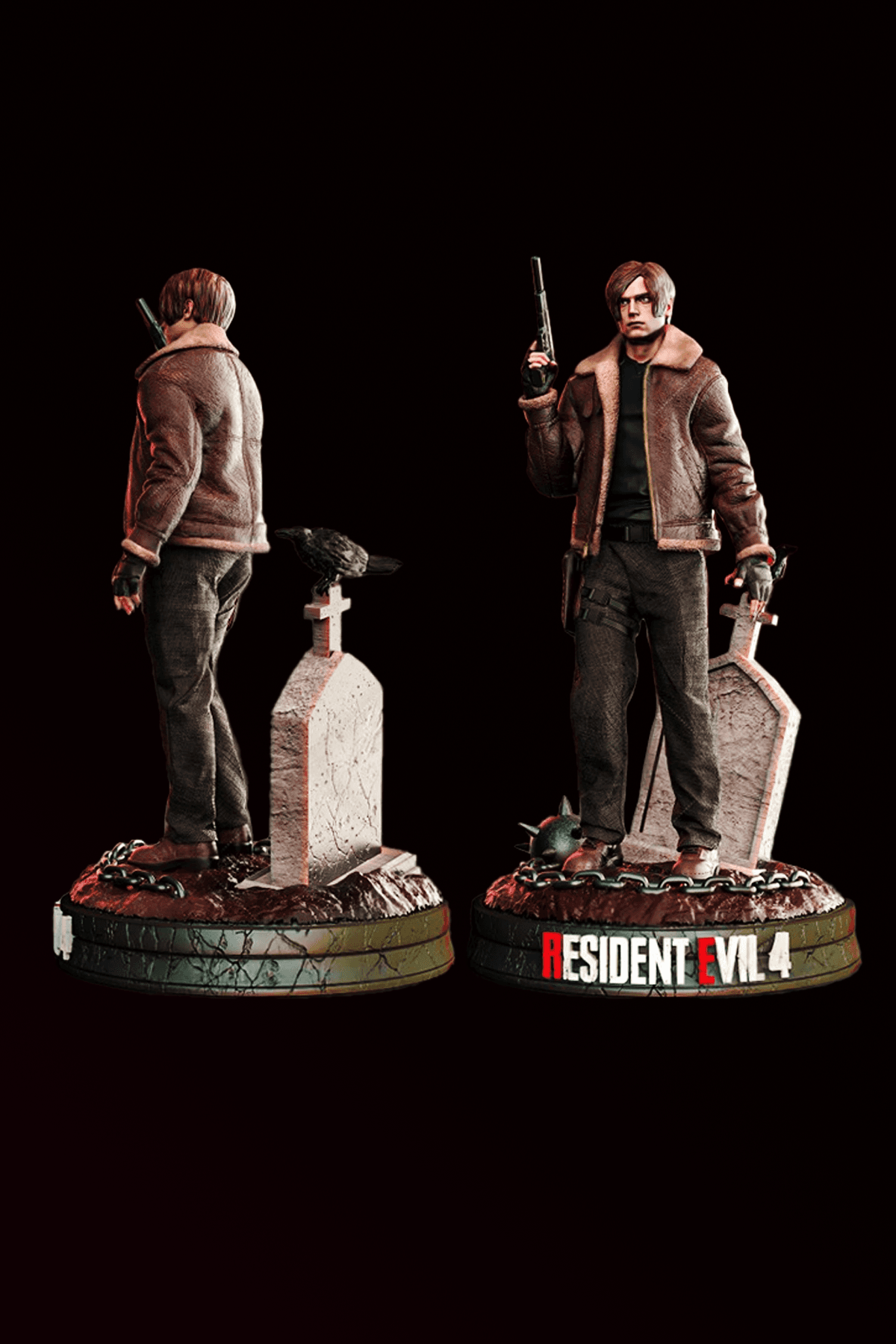 Leon Kennedy Diaroma- Resident Evil