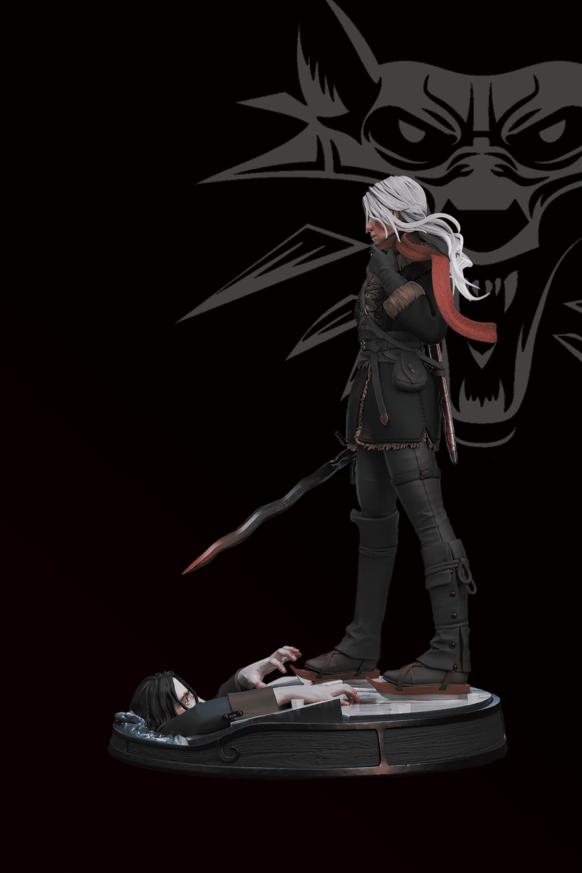 Ciri Diaroma 1 - The Witcher Ciri Diaroma 1 - The Witcher