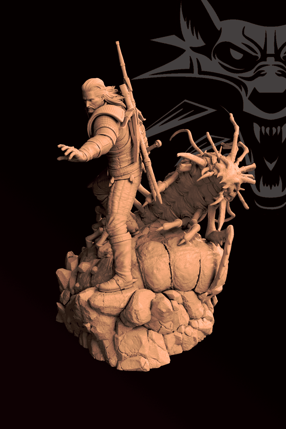 Geralt Diaroma - The Witcher Geralt Diaroma - The Witcher