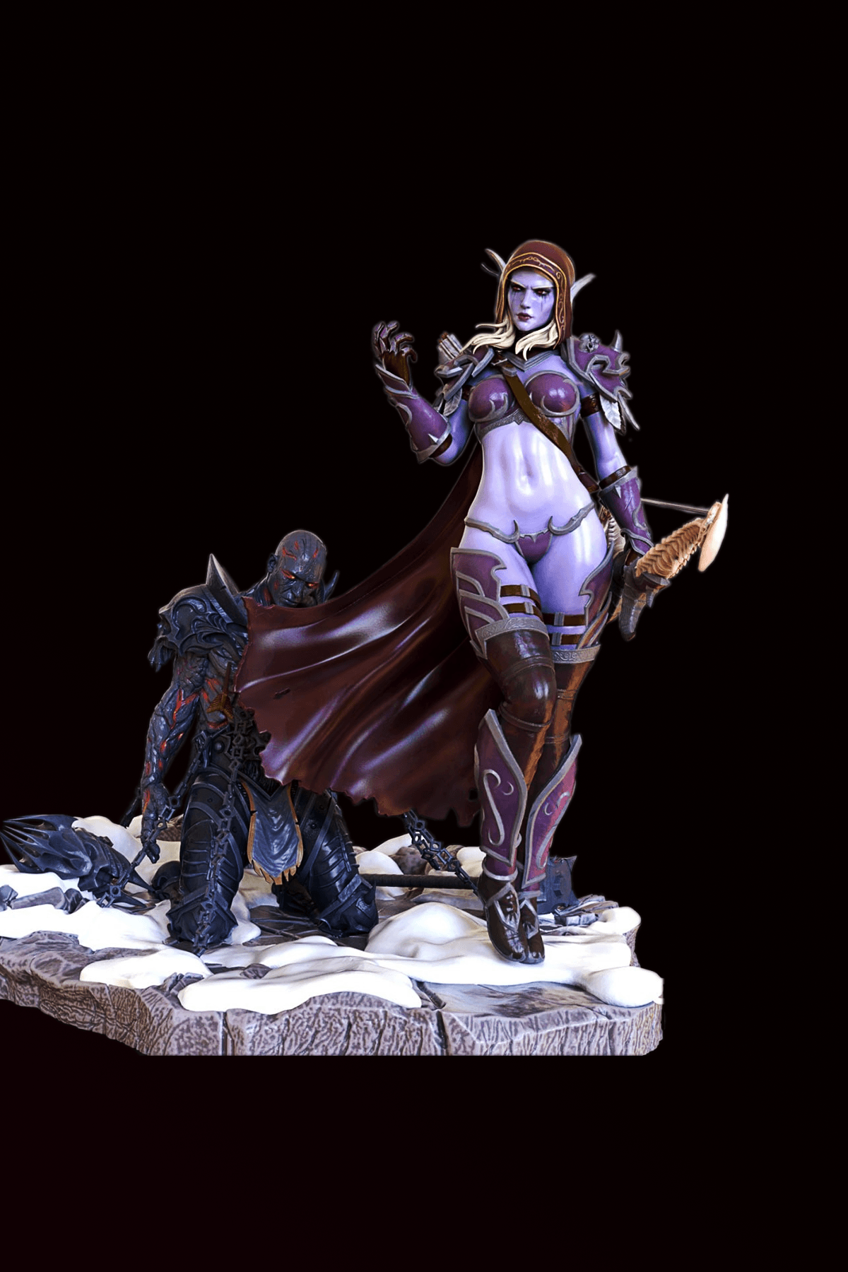 Sylvanas Bolvar Diaroma - World of Warcraft