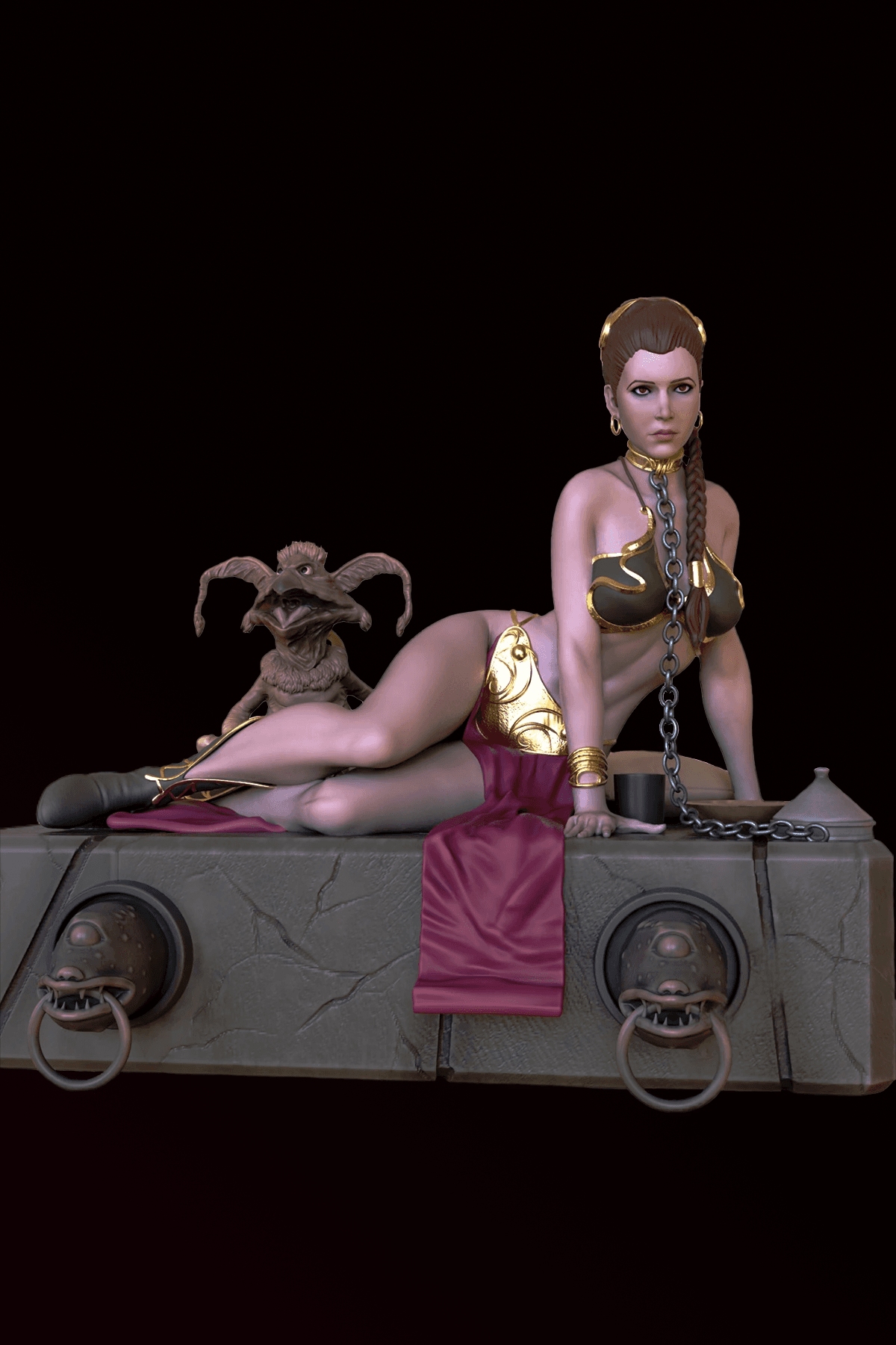 Star Wars - Prenses Leia Diaroma