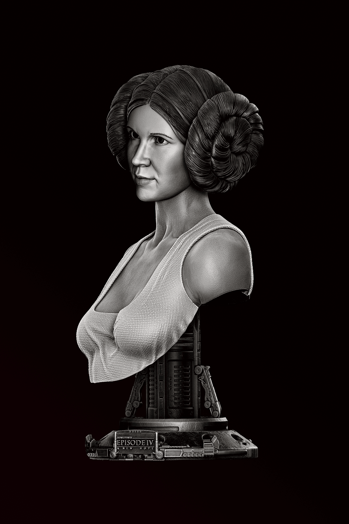 Star Wars - Leia Organa Büst