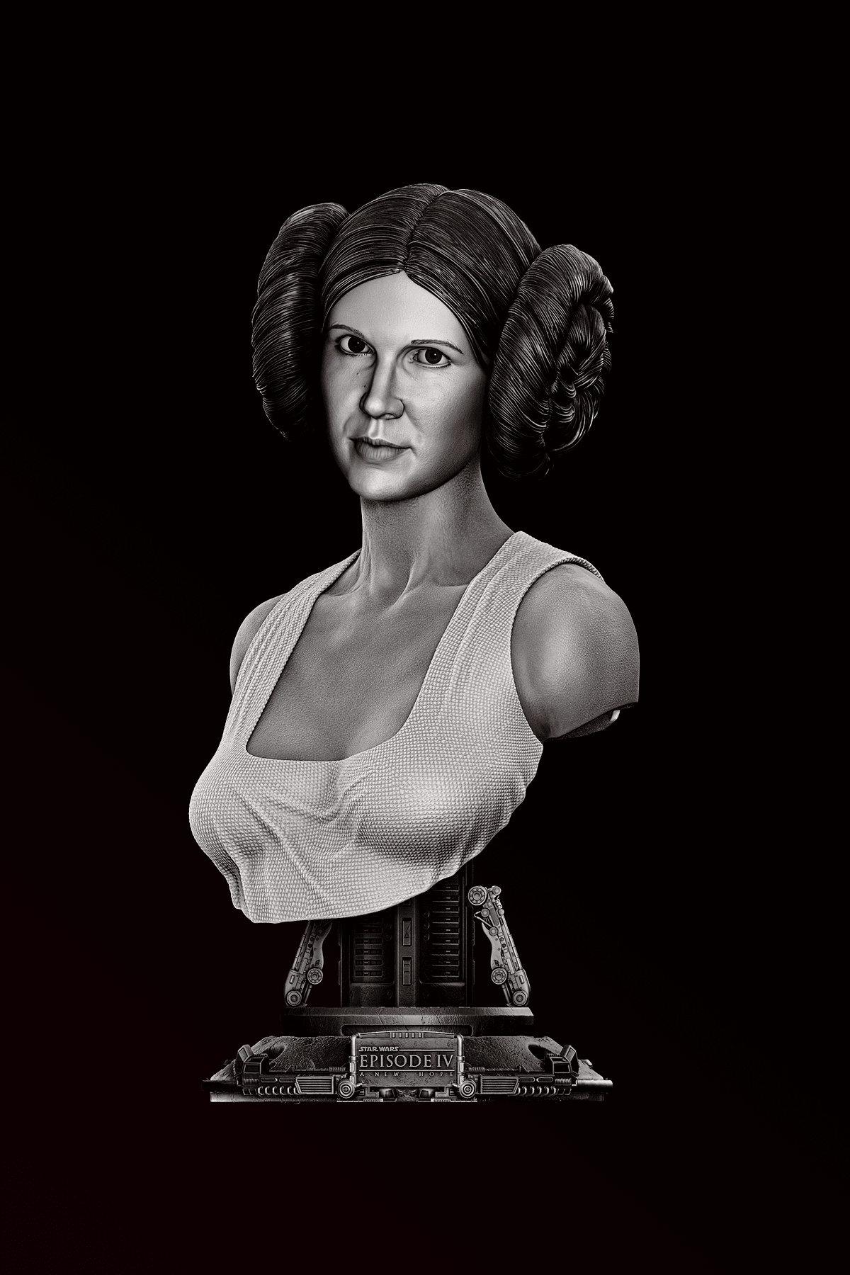 Star Wars - Leia Organa Büst