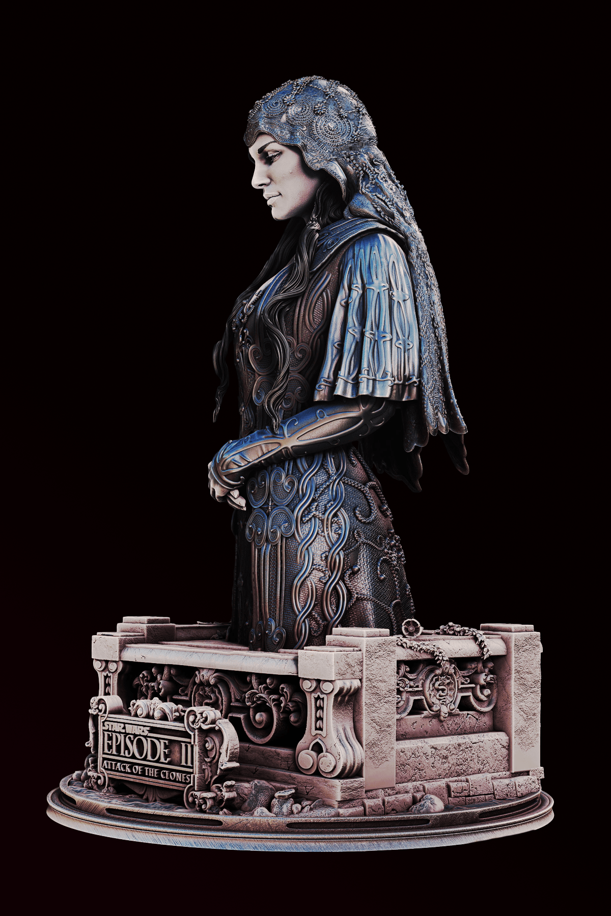 Star Wars - Queen Padme Amidala Büst