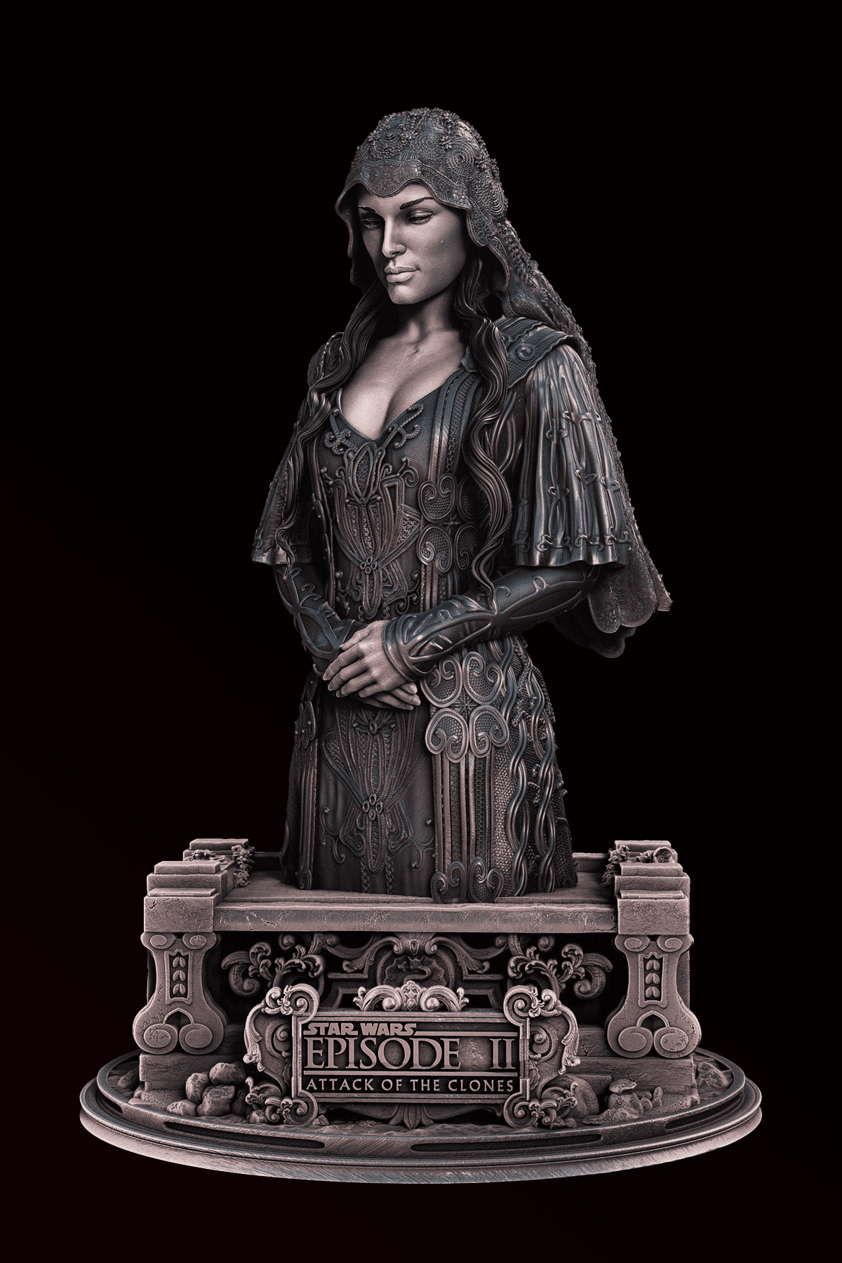 Star Wars - Queen Padme Amidala Büst