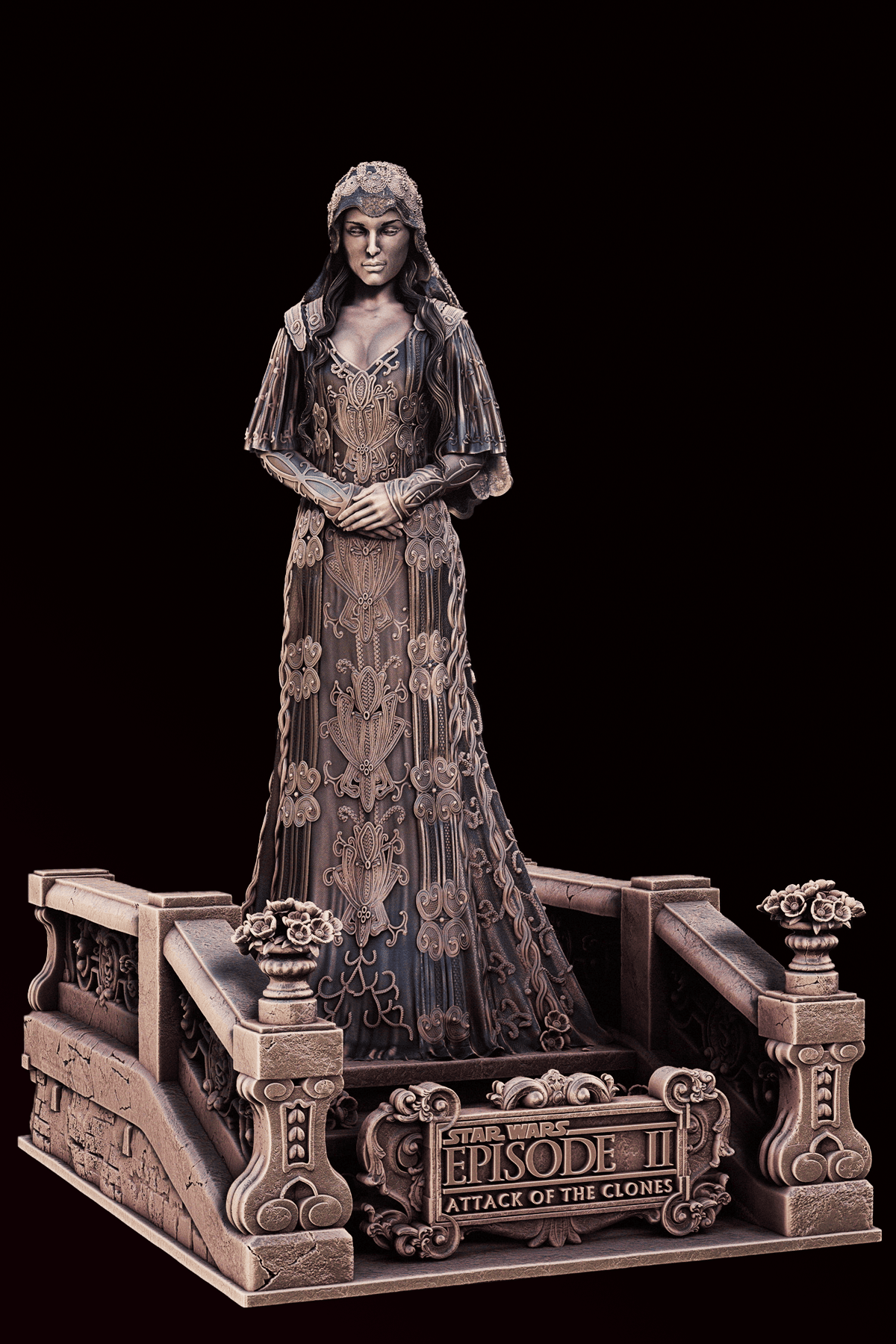 Star Wars - Queen Padme Amidala Diaroma