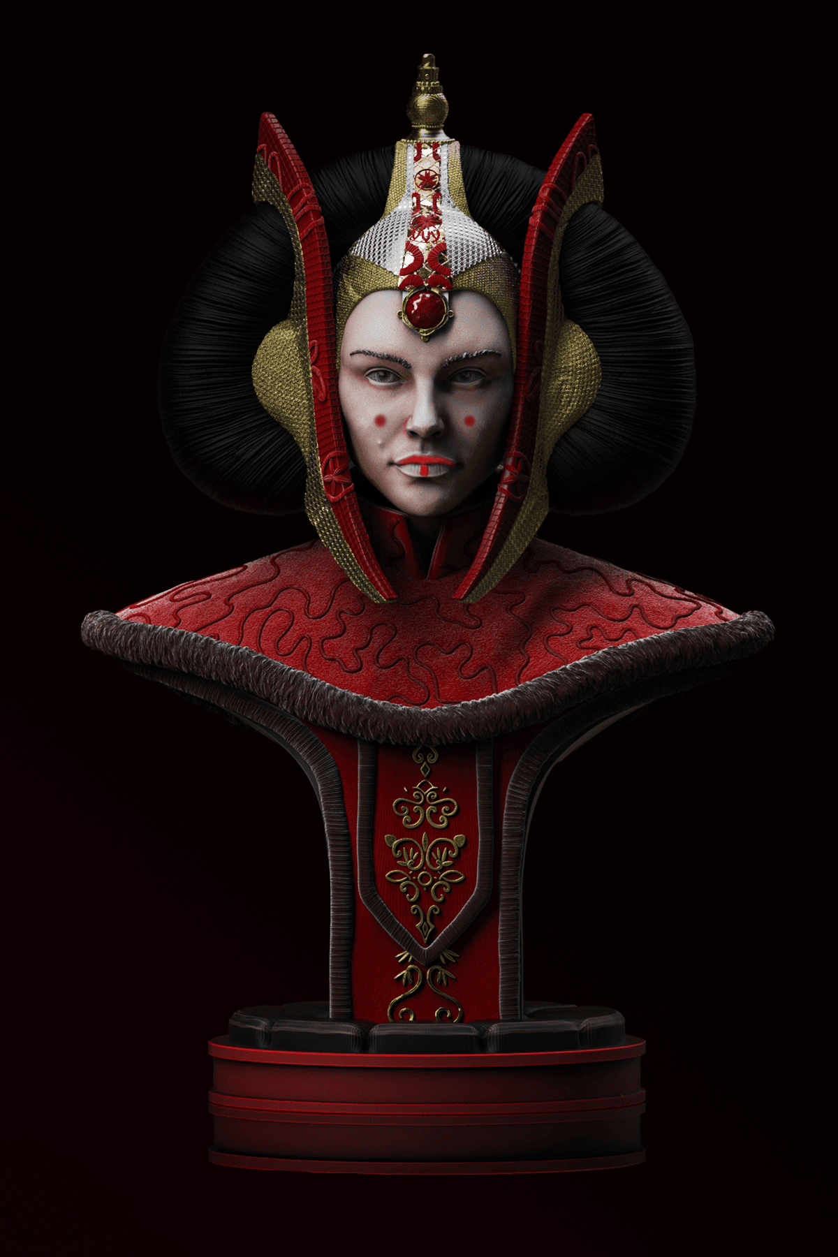 Star Wars - Queen Amidala Büst
