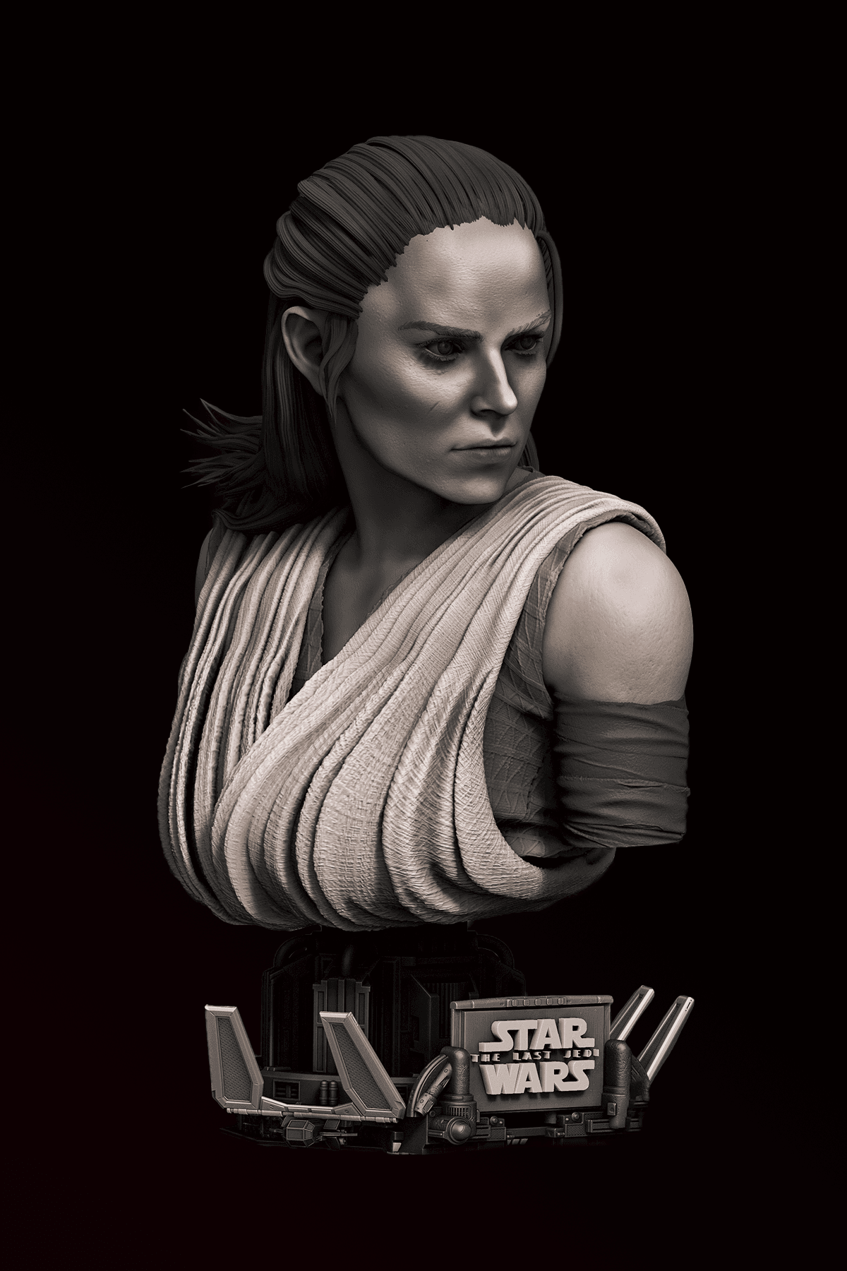 Star Wars - Rey Skywalker Büst